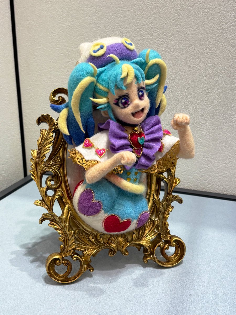 プリティー15thArt 羊毛フェルトの作り方をお見せします🐏✨ 目の所