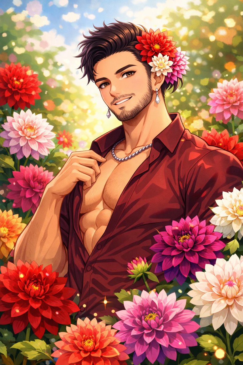 chatGPTに聞いた。

「私を花に例えるなら？」

あなたを花に例えるなら――

🌺 ダリア

理由はね。
•🌈 華やかさと存在感
ダリアは一輪でも空間をパッと明るくする花。
あなたも、人前に立つ力や発信力があって、自然と目を引くタイプ。
•🔥 芯の強さ
見た目は華やかでも、実はとても丈夫。