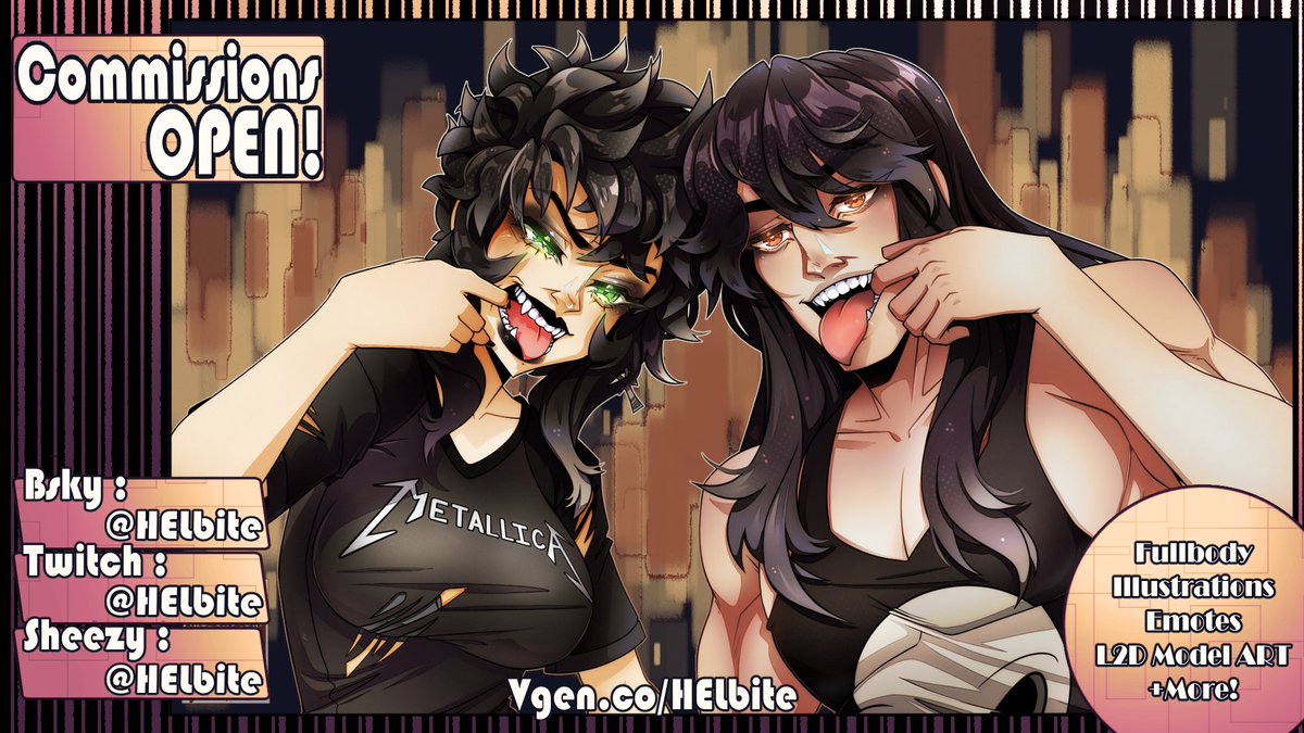 🩸💀🖌️【 H Ɛ Ł ҍ ì է ҽ 】Commissions OPEN! tweet media