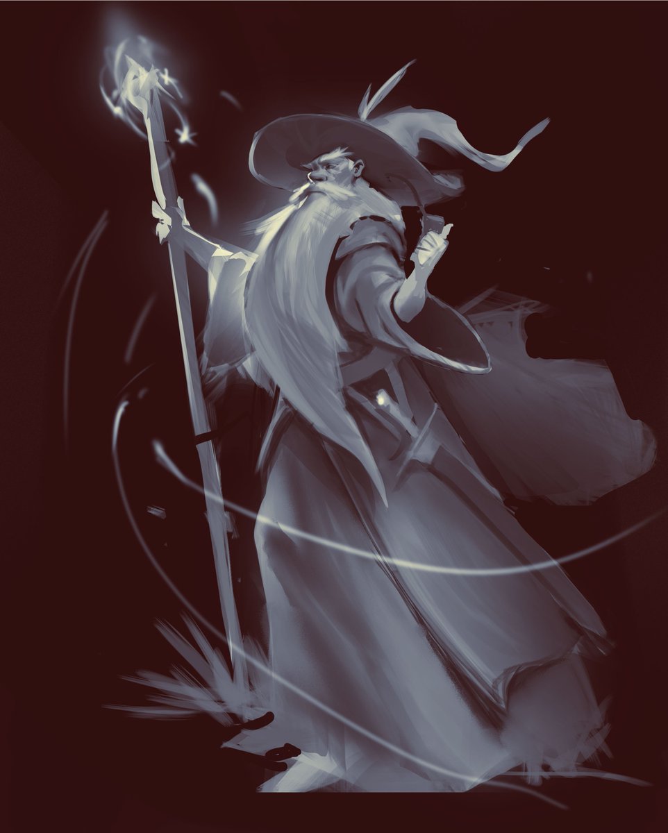 LimaoNart's tweet photo. gandalf sketch https://t.co/M5BDOgYEIA