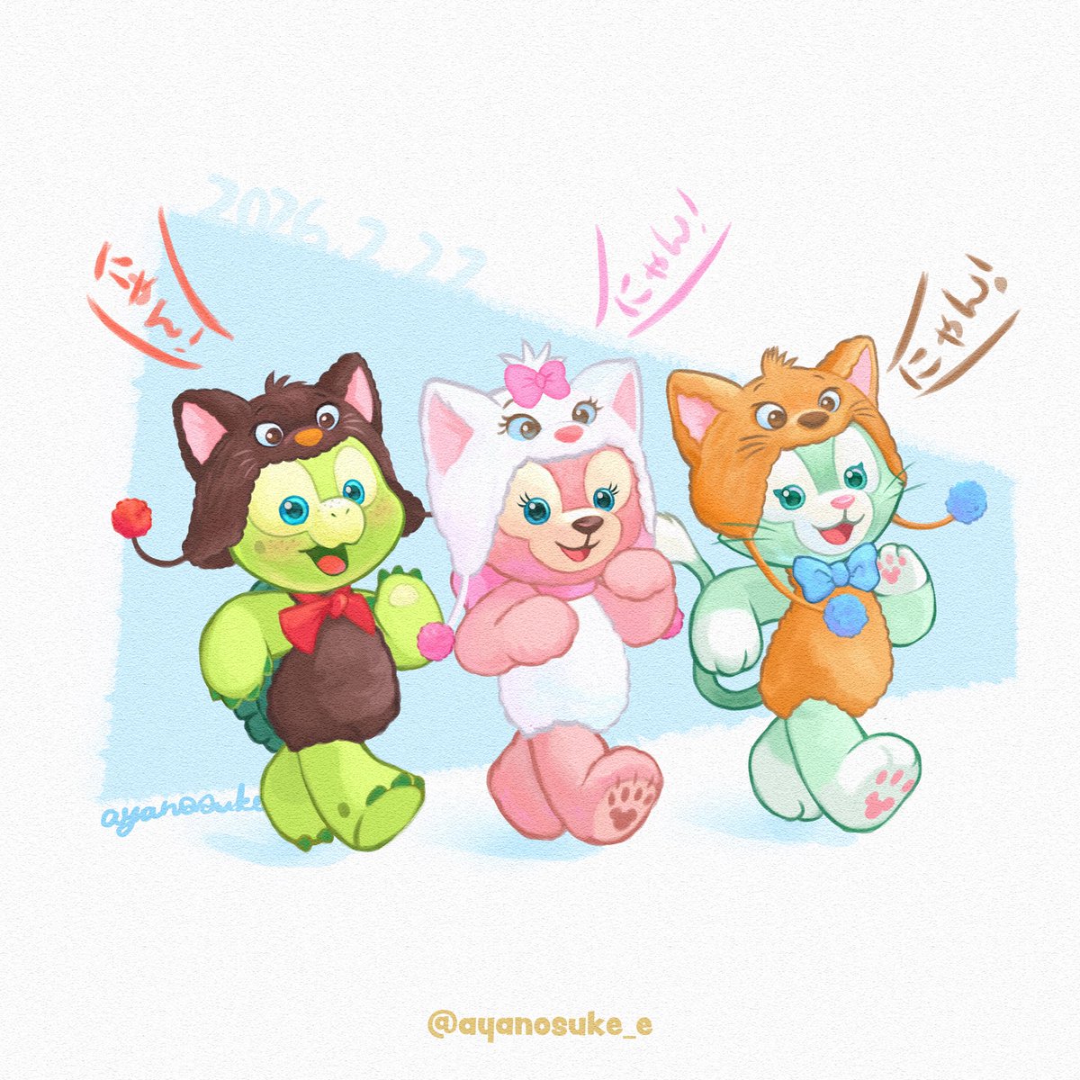 ayanosuke_e's tweet photo. #猫の日
にゃんにゃんにゃん！ https://t.co/HSGzFP67D6