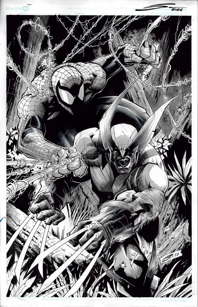 Spiderman and Wolverine. Commission.

#commission #originalart #wolverine #spiderman