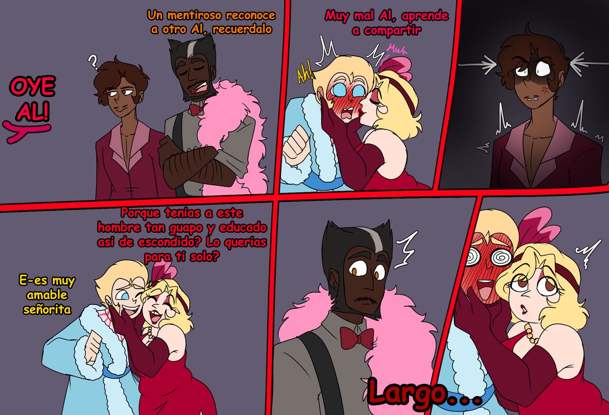 Luzbel x Alastor [1/2]

Debía continuar esta hace un buen tiempo pero bueno
Ya saben el nombre del angel uwo