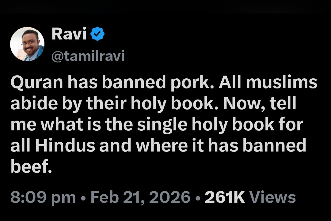 Rigveda: 8.101.15 - The cow is described as “Aghnya” - meaning “not to be slaughtered.”

Atharvaveda: 1.16.4 and 10.10.34 - Refer to the cow as sacred and inviolable.

Yajurveda: 12.73 - Praises protection of cattle.

Manusmriti: 5.51-52 - Condemns meat consumption broadly and