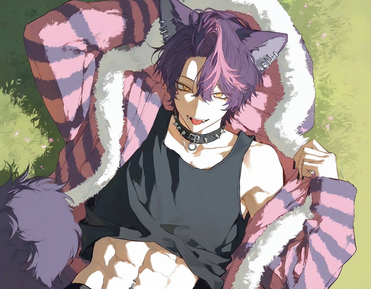 猫の日ということでチェシャ猫を…😸