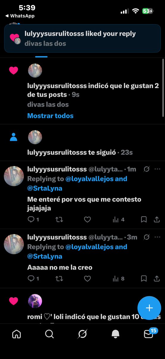 en este perfil bancamos a luly chicos