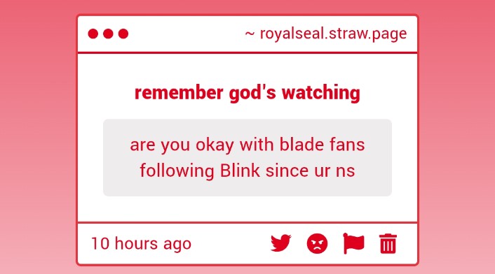 dude yes idgaf im literally friends w a blade yume