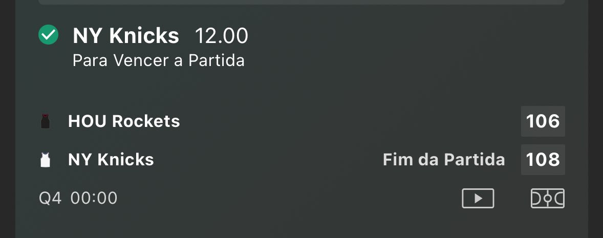 Já que o <a href="/md__tips/">MD TIPS</a> não lançou a da NBA hoje, tivemos que ir pro LIVE pra achar essa coisinha maravilhosa no início do 4º quarto, quando  Knicks perdia por 15 pontos 😍