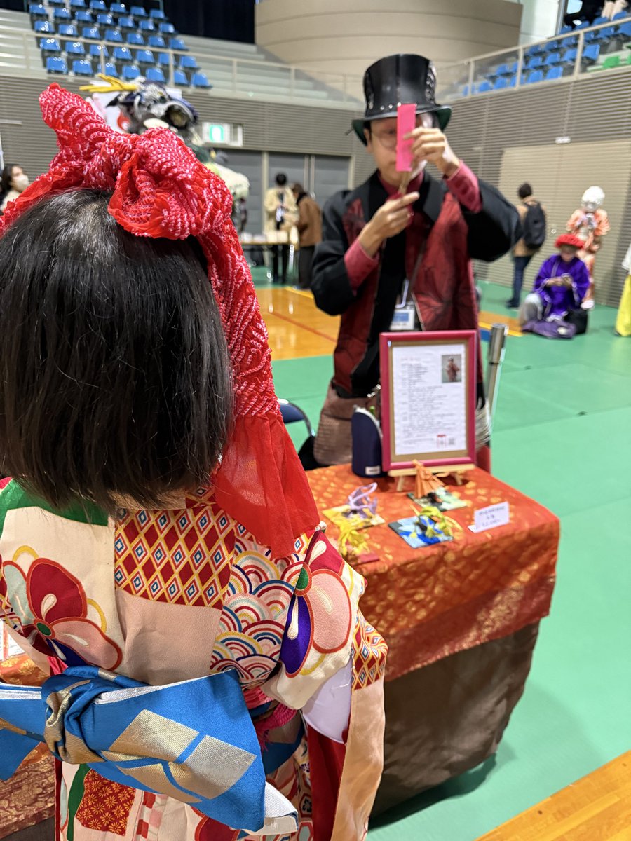 リクエストありがとうございましたー！！✨ 最初のお客様が座敷童だっ