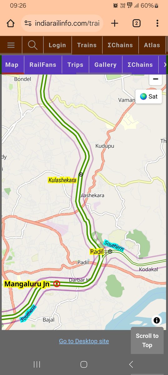 Hulikavishri's tweet photo. Sir @CaptBrijesh Kindly look at this
#Padil to #Mangaluru Jn Hardly 3 km So Requesting you to kindly Show this to @RailMinIndia @AshwiniVaishnaw and Tell @SWRRLY officials Proposed #Bengaluru #Madgoan #VandeBharatExpress should come #Mangaluru Jn
@dkdistrictrail @anilkumarsastry https://t.co/hK6m77jdM8