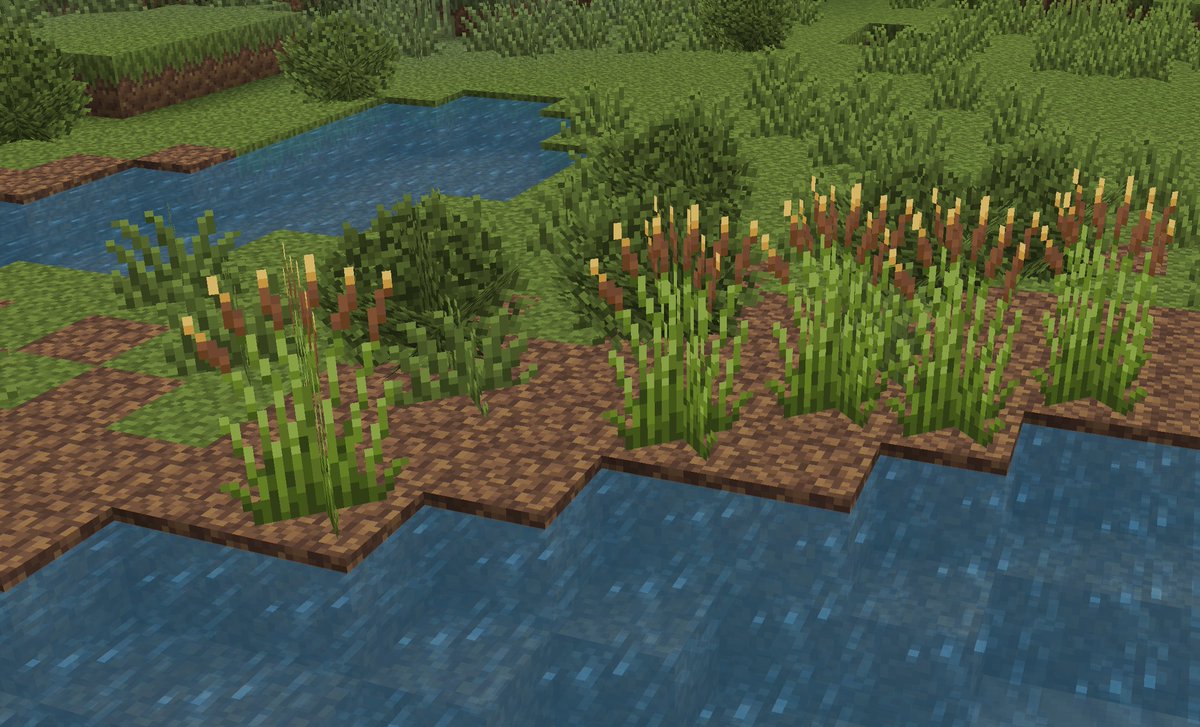 DonjeyPangus's tweet photo. Bushes and Firefly Bushes coming soon to Metamorphio!
#minecraft #pixelart #minecraftresourcepack https://t.co/VORRWXwN3z