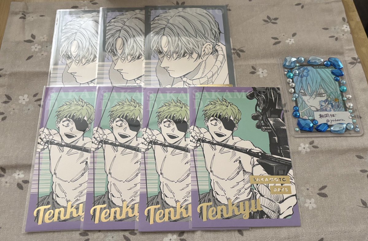 交換 譲渡】サカモトデイズ SAKAMOTO DAYS サカデイ 箔押しポスト