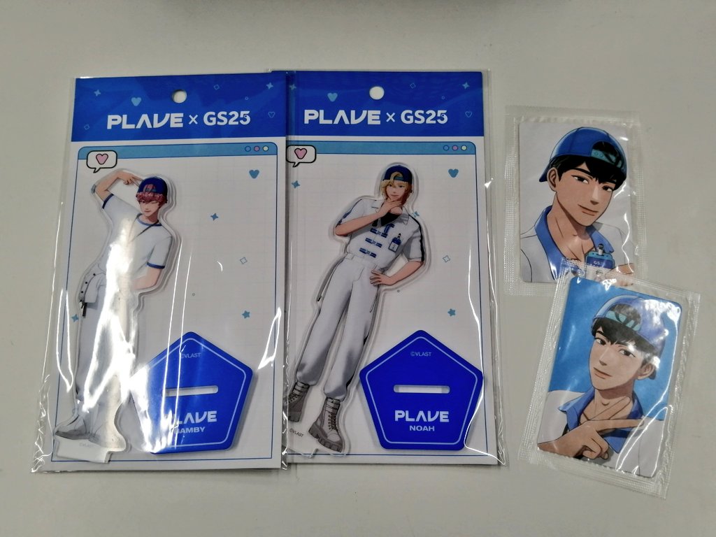 🌟 #PLAVE #플레이브 💫 PLAVE × GS25 コラボグッズ トレカとアクリル