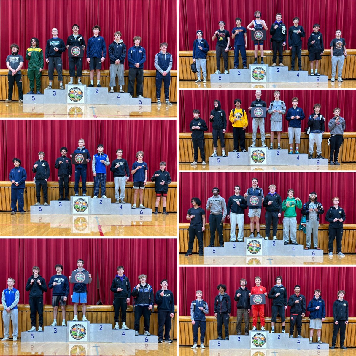 OSHS_Wrestling's tweet photo. 6A Eastern Regional Medalists:

106 - JJ Perez; 6th
120 - Landon Cooper; 5th
126 - Cody Arenholz; 7th
132 - Wilson Fleischer; 8th
144 - Easton Hill; 5th
165 - Jovani Caudill; 🥇
215 - Cam Ebrecht; 8th

Sending 7. Congratulations to our 2026 State Qualifiers! 🎫 🥊 #SSE https://t.co/dkwsXxI0cu