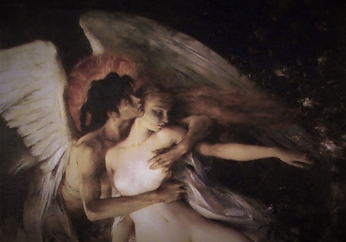 artenpedia's tweet image. Death and the Maiden 1900 (detail)