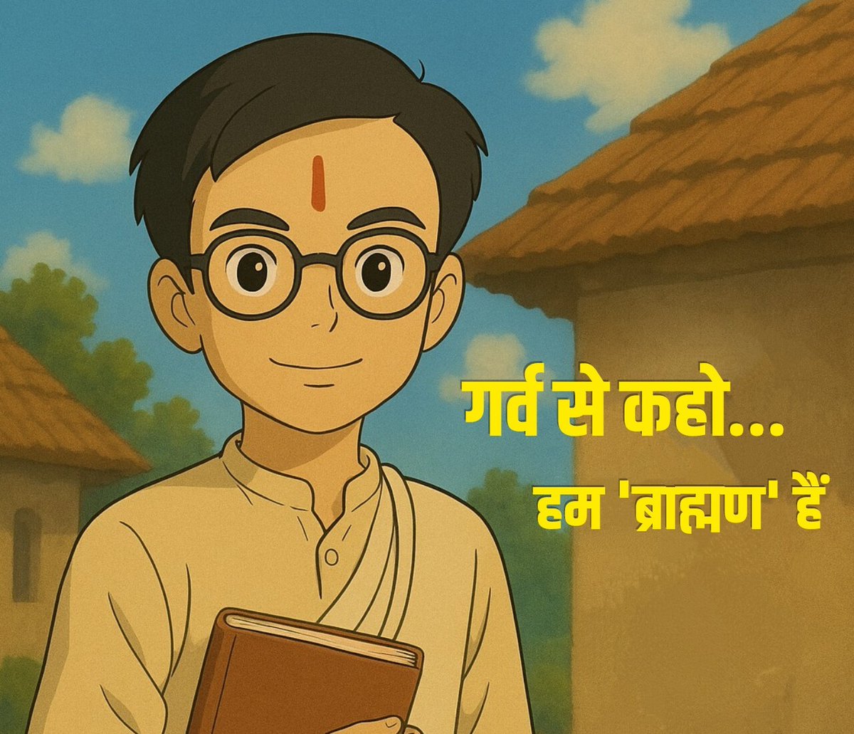 ब्राह्मणों ने दहाड़ा है भारतवर्ष हमारा है।🚩

जो जहाँ है वही से कमेंट में एक बार,
ब्राह्मण एकता जिंदाबाद लिख दें।💪