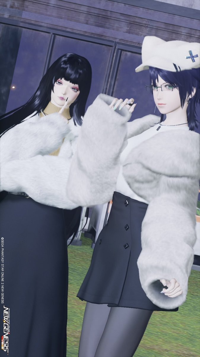 DAISY様回収させていただきました♪
FF外から失礼しました！
メガネっ子好きにはたまらないっ！
帽子も似合ってて可愛い(o^□^o)
#PSO2NGS #PSO2NGS_SS #ma7ロゴ 
#とりにきた