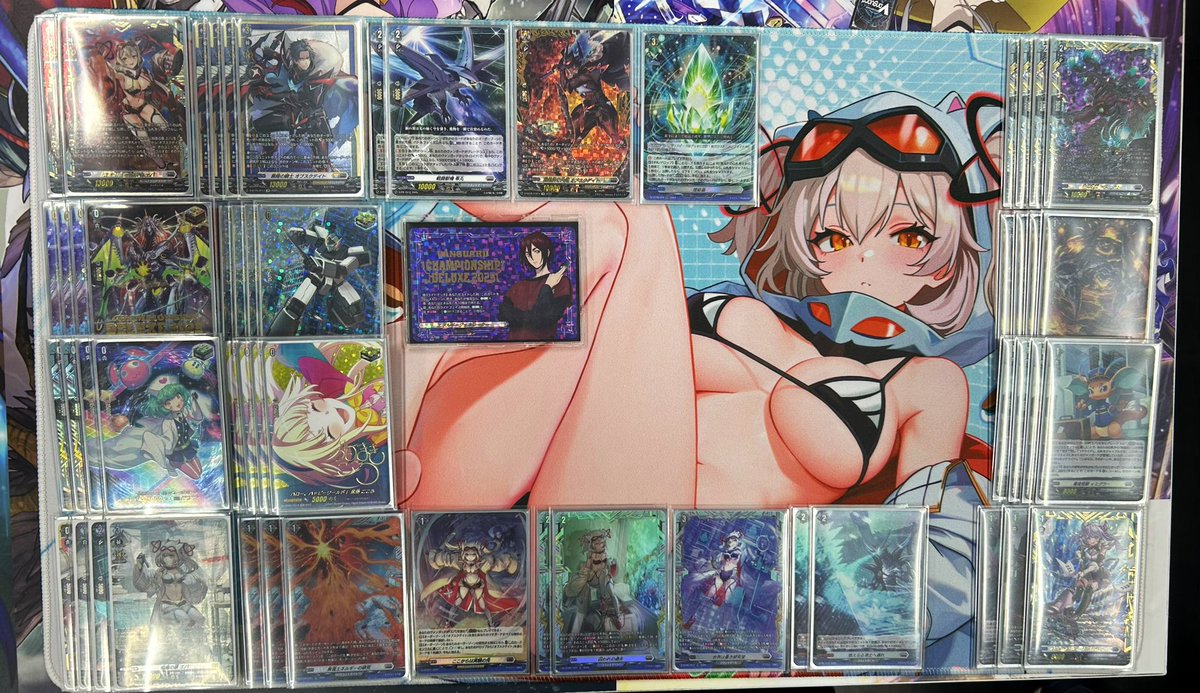 DVGS SG 21/02
Team Omina:
w/Eva🚀, Youth⚔️, &amp; Luard👑
Overall placing 25th

Deeplands 1st⭕️T⭕️
Orfist 1st⭕️T⭕️
B-Hero 2nd⭕️T⭕️
Vyrgilla 1st❌T❌
Veiz 2nd⭕️T⭕️
Vyrgilla 1st❌T❌
Prison 2nd❌T⭕️
Rewinder 1st⭕️T❌

Had a lot of fun🥳glad no DL🔥✌️
#VGTopDecks
#ヴァンガードデッキ紹介