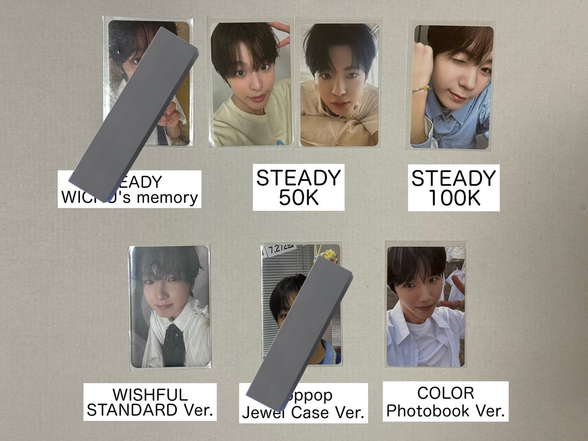 NCT WISH nctwish トレカ 交換 【譲】 シオン リク ユウシ ジェヒ