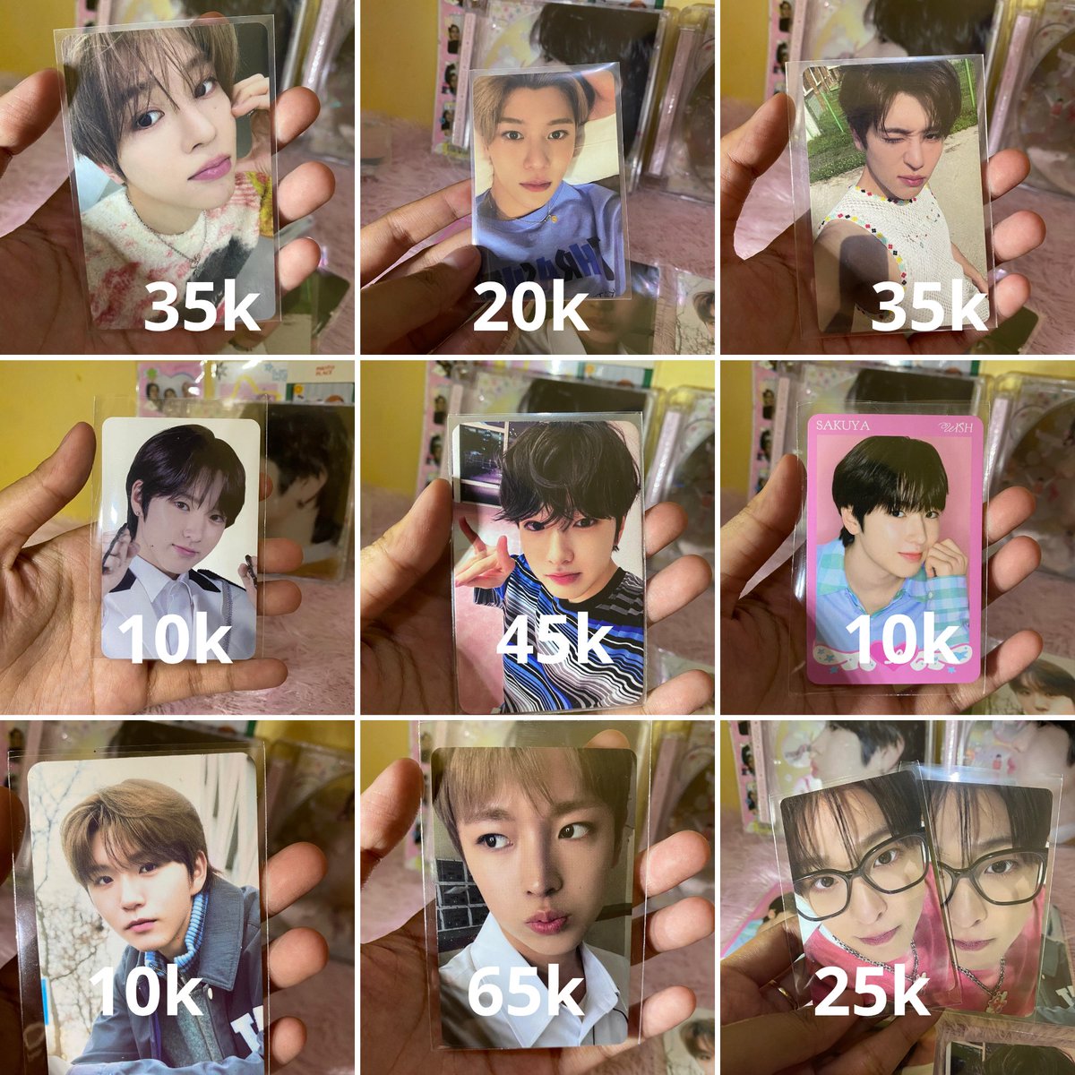 nayellown's tweet photo. want to sell photocard &amp; album
Aku ada pc NCT WISH, tolong habisin ya aku udah stopcoll pc 

🏠Dom Jateng
✅Inc all (adm, pack, freebies) 
✅trusted

Tanya DM/komen yaa🥰
Ini linknya 👇🏼🍊
🔗https://t.co/RMWXkAKJZC

#wtb #wts #nct 
#nctwish #sion #riku #yushi #jaehee #ryo #sakuya https://t.co/gejQFWThJm