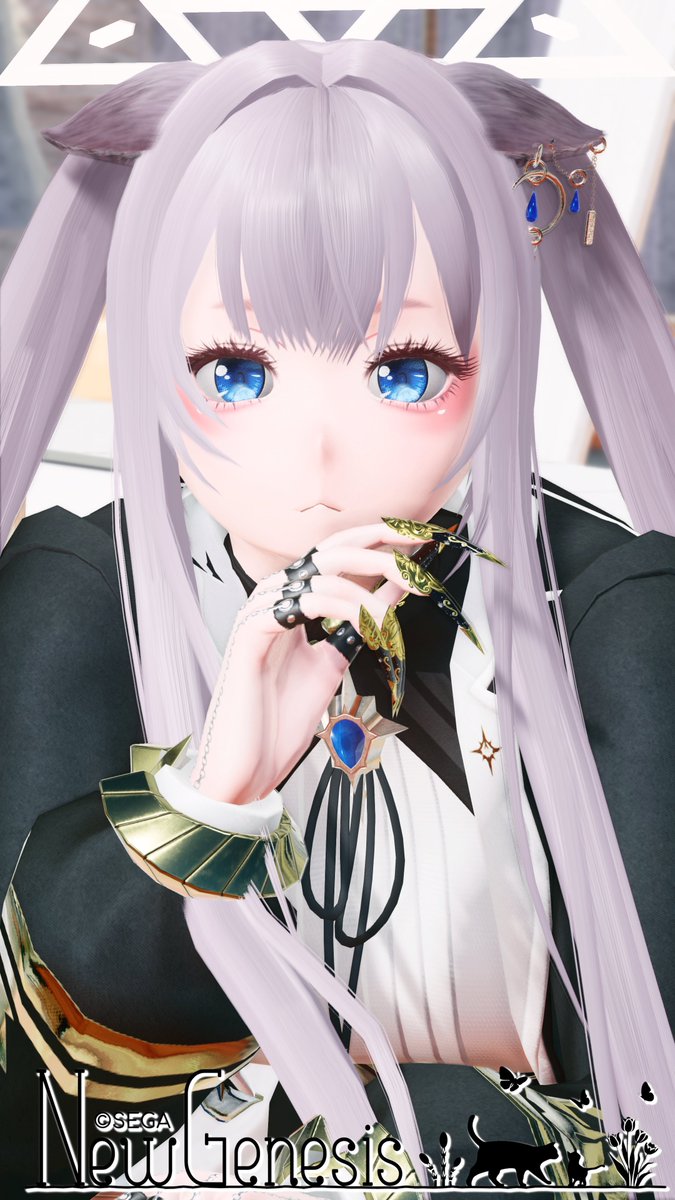 今日は、にゃん月にゃんにゃん日です🐈
#ma7ロゴ #PSO2NGS_SS