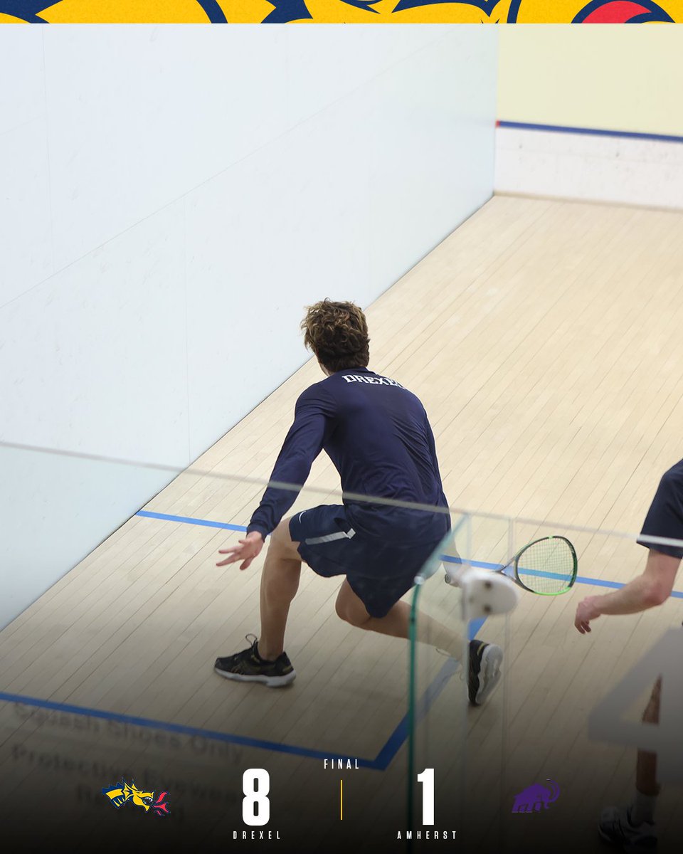 Drexel Squash tweet media