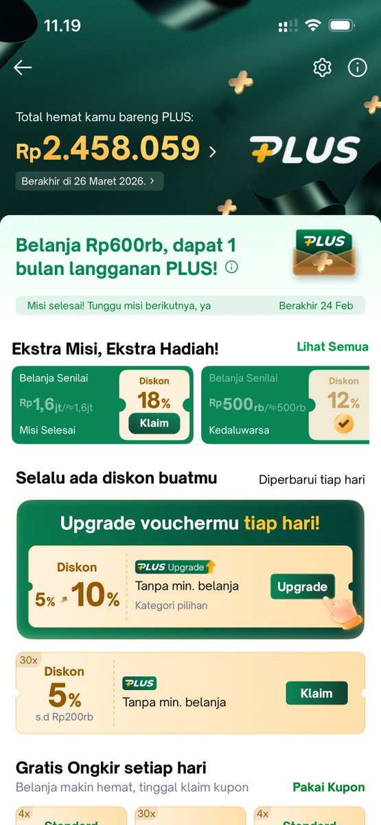 randyakbarr's tweet photo. @TokopediaCare @tokopedia  min voucher yg Diskon 18% duh kadaluarsa kapan ya ? https://t.co/1o8wCzARmb