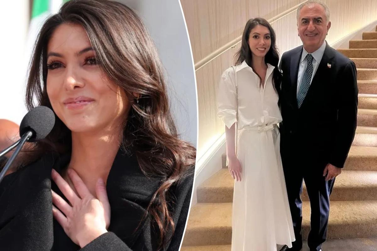 californiapost's tweet image. Exiled Iranian princess Noor Pahlavi’s makes passionate plea for regime change: ‘Never been this close’ nypost.com/2026/02/21/us-…