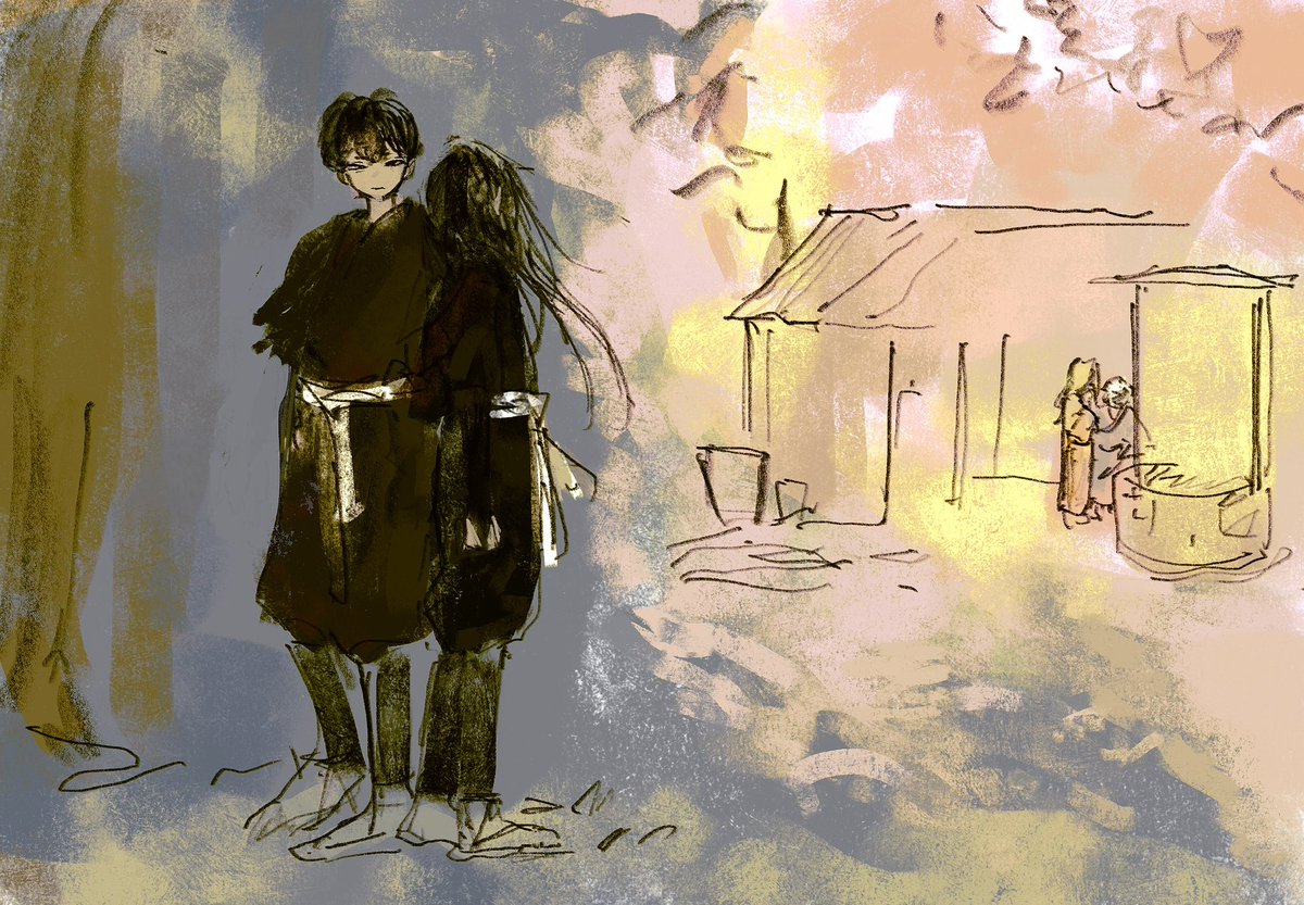 mischan__'s tweet image. #地獄楽ファンアート