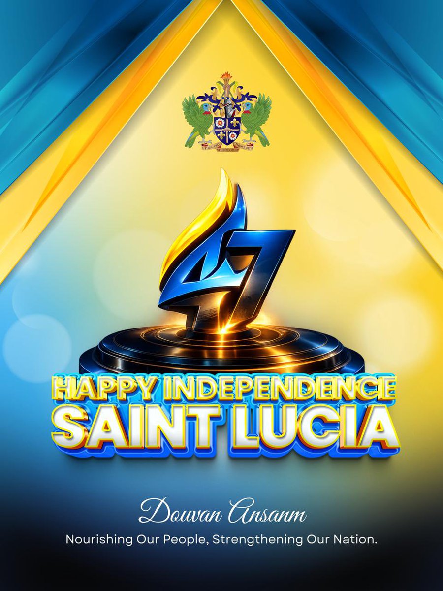 Saint Lucia Independence 🇱🇨 tweet media