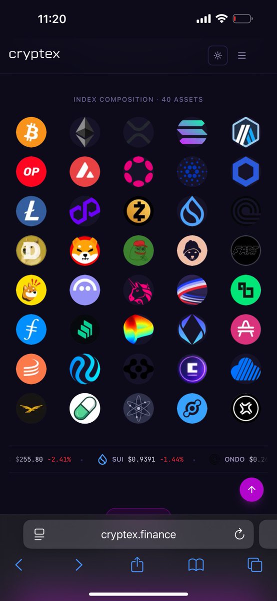 sesemewolf's tweet photo. 🧨🚨It’s getting real… #cryptex40 will soon be here. Website has been updated before the launch.

https://t.co/EW0NHLOXNF

#Cryptex40 is the top 40 crypto assets packed in one index, like the $nasdaq or the s&p500.

Created by @CryptexFinance and governed by the $ctx token, which there’s only 10 million tokens world wide.

Invest now, join us, contribute with us. Staking options available, at 12% apy. Share this, let your friends, your family, fellow #crypto investors know. Don’t pass on this.

#btc #sol #eth #doge #xrp #crypto #investing #finance #cryptonews