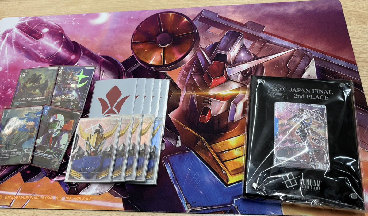 ガンダムカードゲーム 2/22 ショップバトル 12名参加 「モモ」さんの