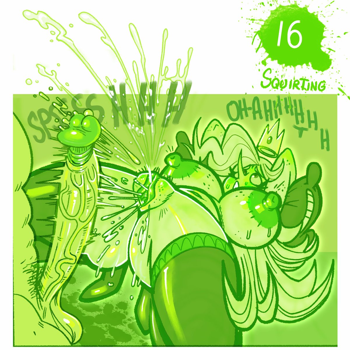 Artists, Show your most popular work! 

lol, I guess I should draw more squirting, or do another month challenge idk