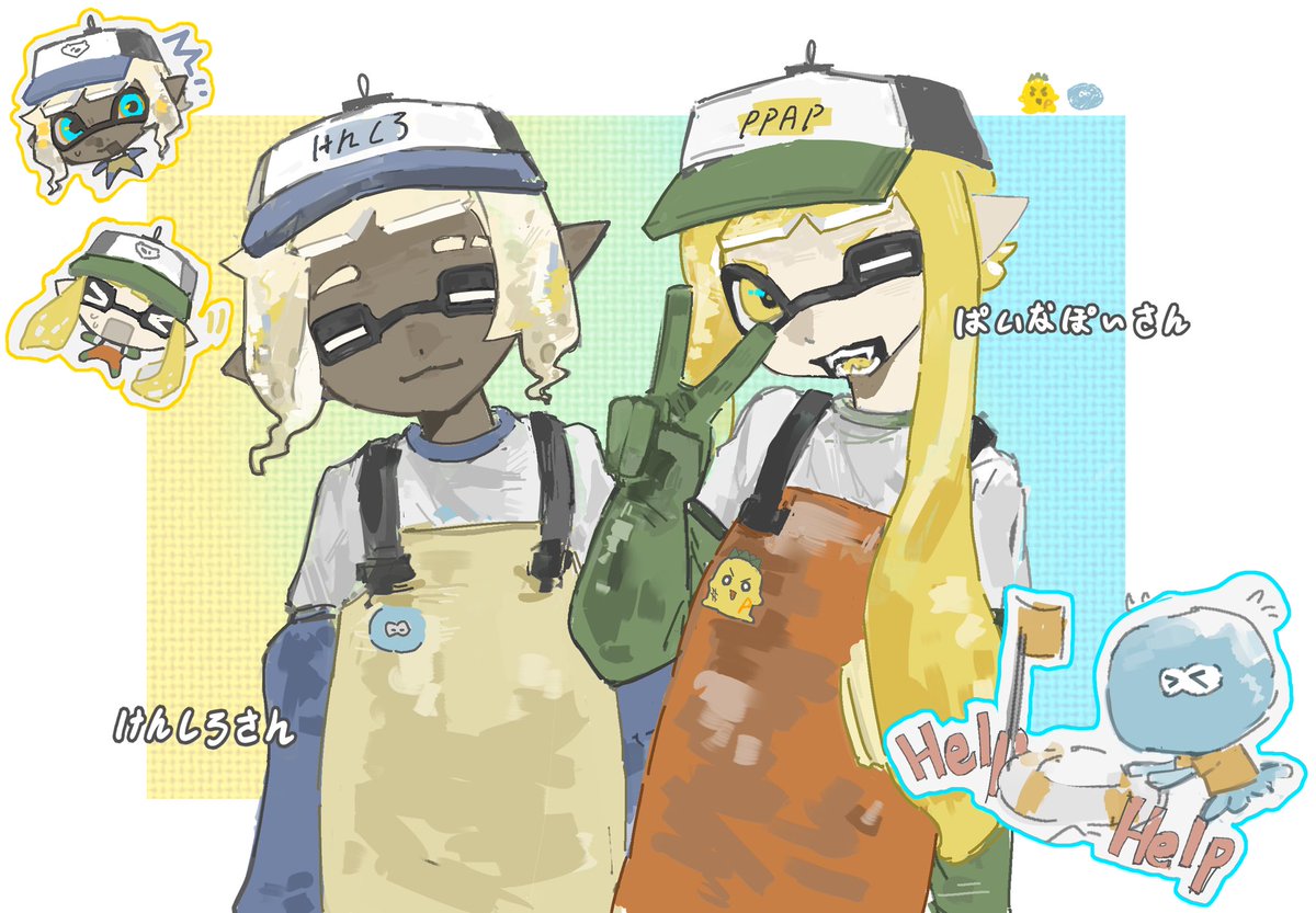 #なぽあ～と
 #ぺんしろ