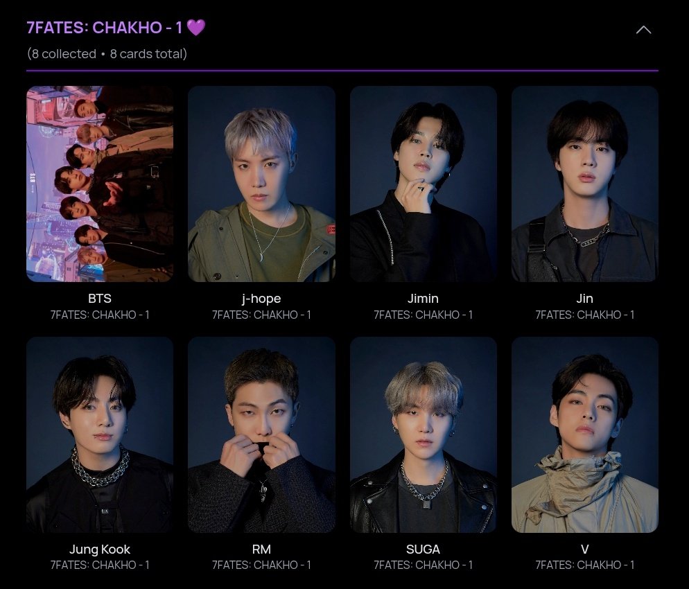 7Fates: CHAKHO - 1 💜 (71st full collection)