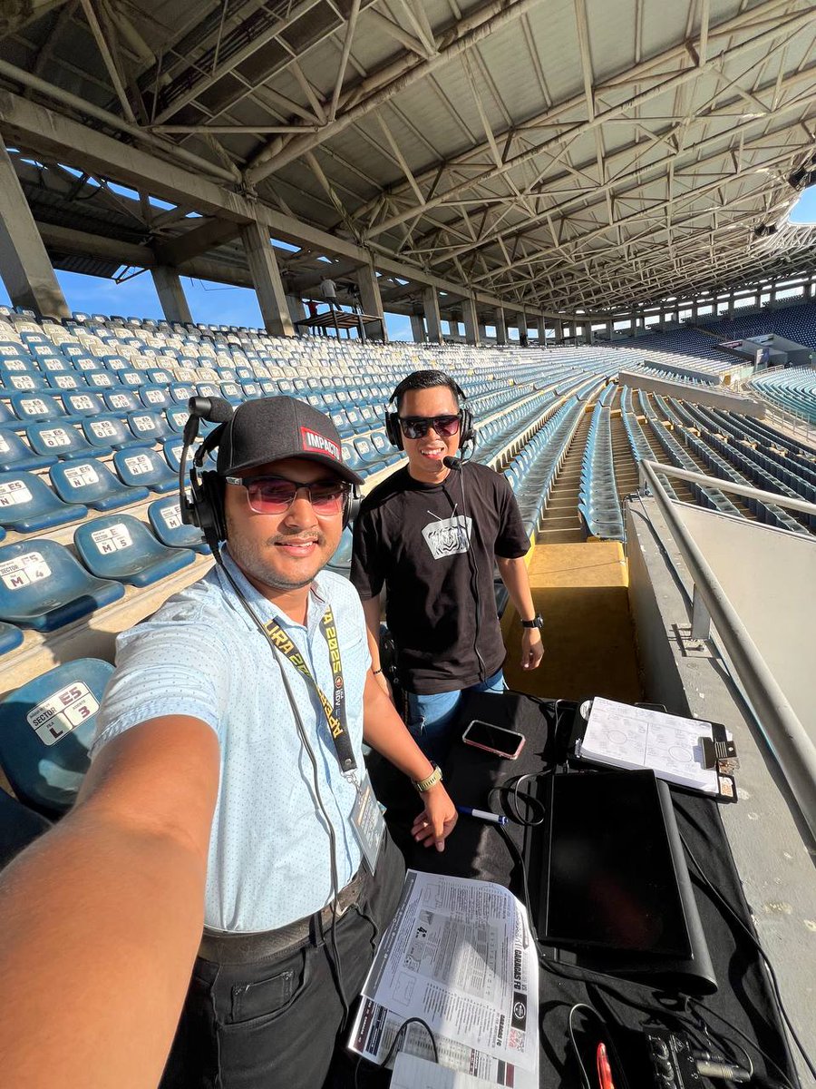RaulZambrano7's tweet photo. Hoy volvemos a las trasmisiones de la #LigaFUTVE con un partidazo en el Monumental de Maturín

Monagas SC 🆚 Dvo. Táchira
⌚️ 7:15 PM

🎙️ @cesaraular_ 
🎙️ @RaulZambrano7 
🎙️ @OswaldoVivenes 

📺 https://t.co/DTB3e07hUJ https://t.co/iqRIBNEBC1