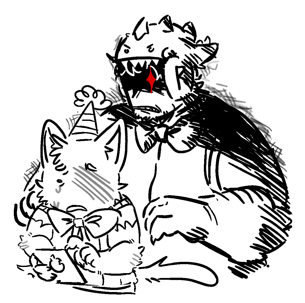 ghost 💜🐾 tweet media