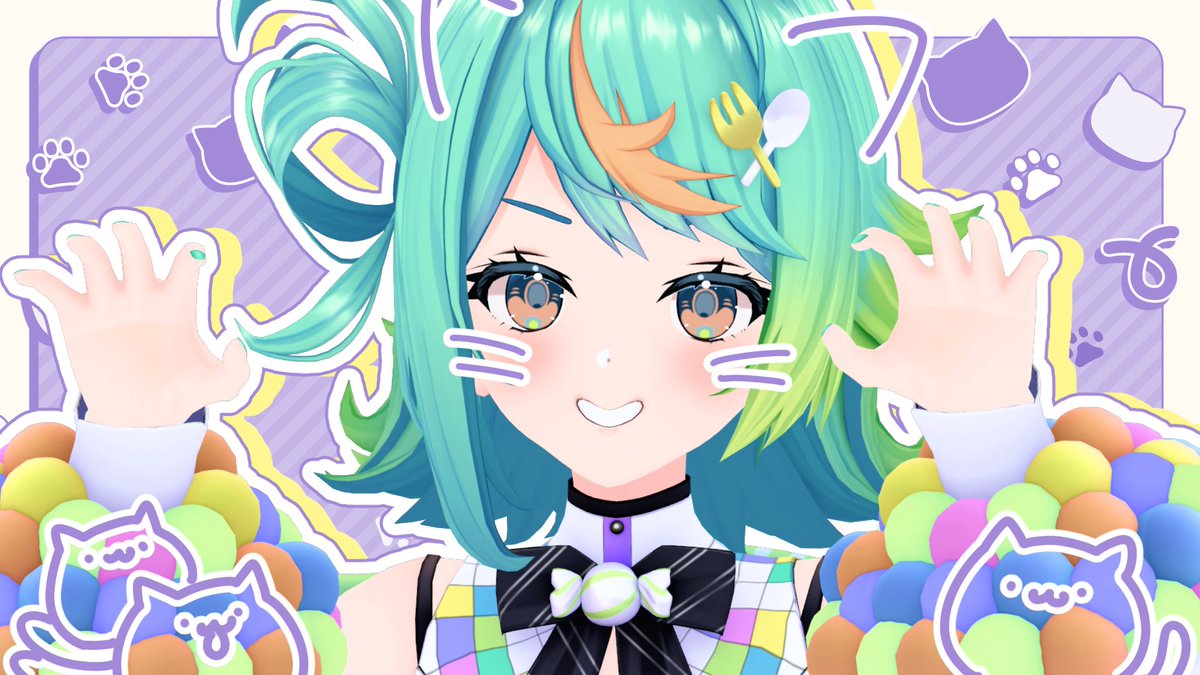 Post by ぷわぷわぽぷら💚🍬あおぎり高校 on X: 🐱🐾