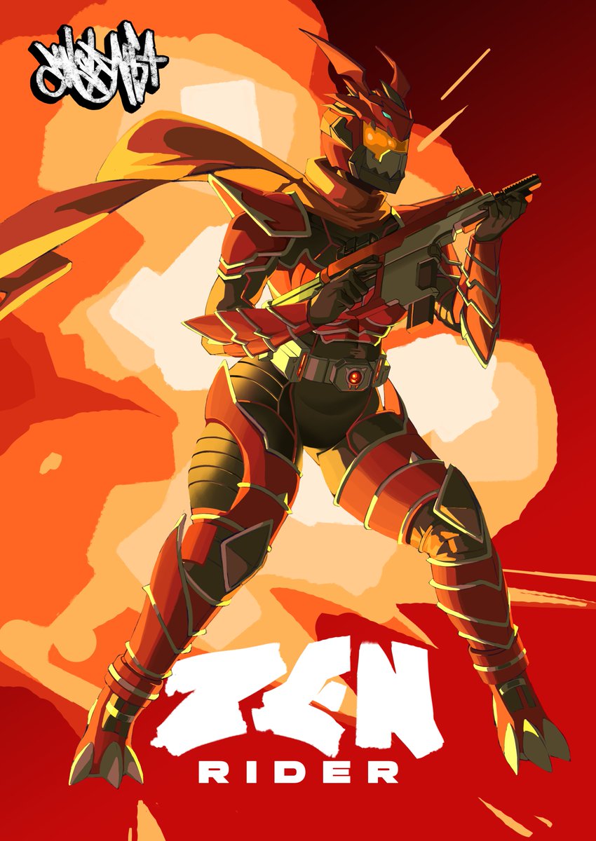 ens3nga's tweet photo. Zen Rider Commission
#zentreart https://t.co/crITzlJzl3