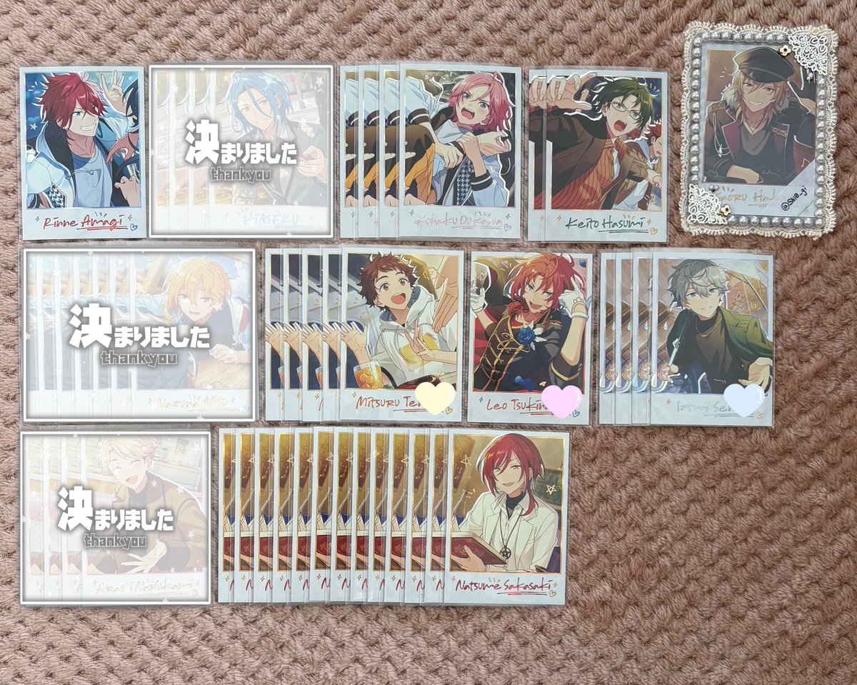 譲渡 ］ あんスタ 中国 星夢絵趣チェキカード ポラロイド 譲┊︎画像