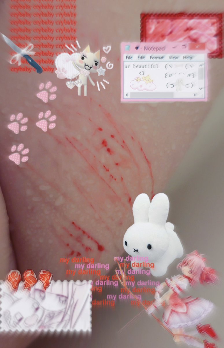 cyrceii's tweet photo. scratched an itch. pain and pleasure. 
#shtwt #bloodkink #knifeplay #knifekink #nsfwtwtًً #traumakink #notw https://t.co/1V9x4voYkE