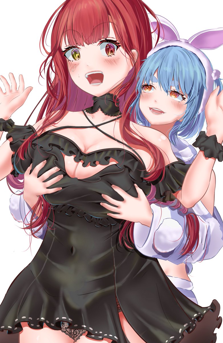 Liz_table's tweet photo. 🐇これがマリンのお宝ぺこね〜( *¯ ꒳¯*) 
#マリンのお宝 　#ぺこらーと https://t.co/dScuEGouil