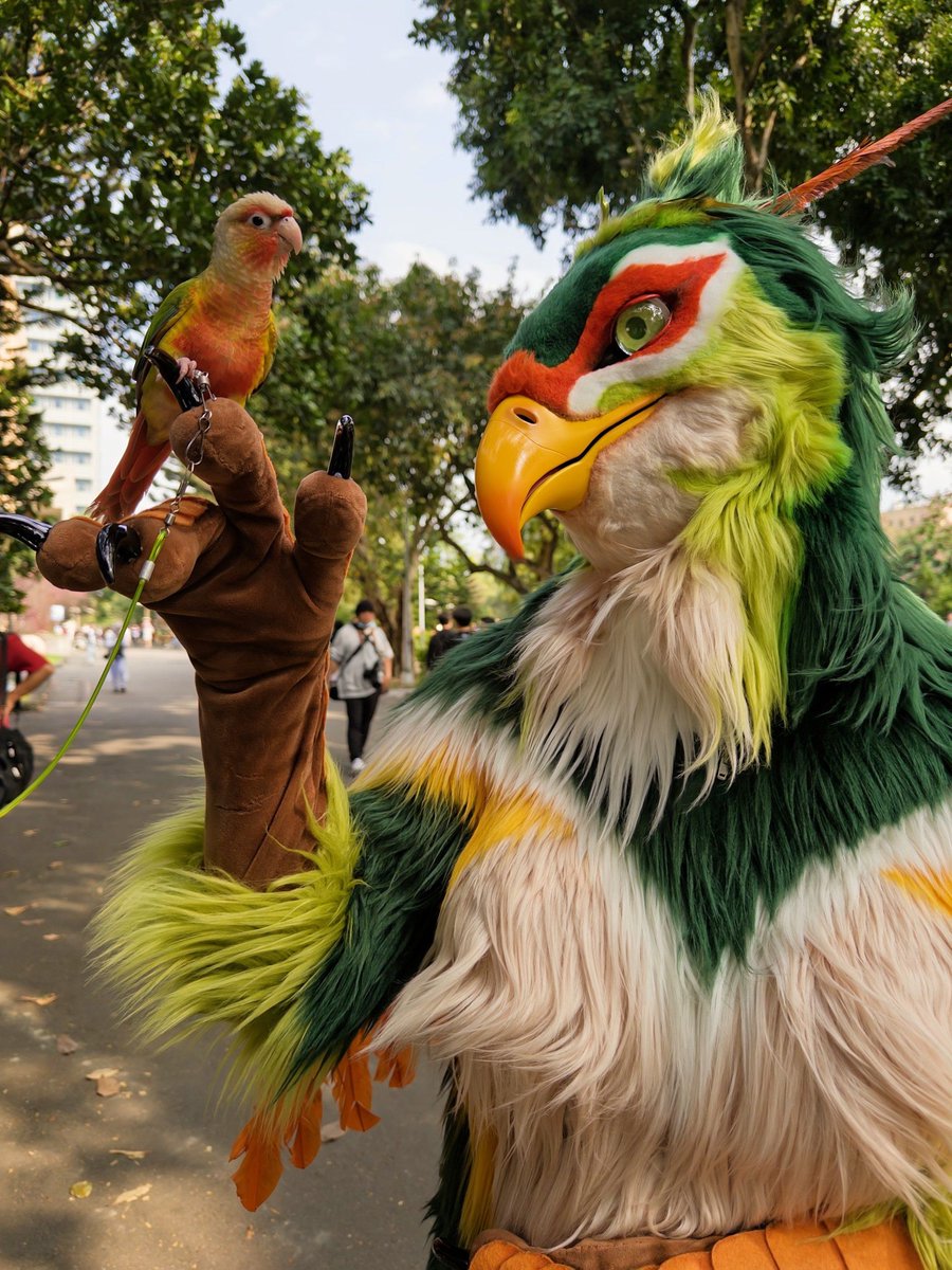 🦜😳💚🤔🦜

📸: <a href="/nadokakun/">小那Nadoka😸麥波Maipo 🔜未定</a>