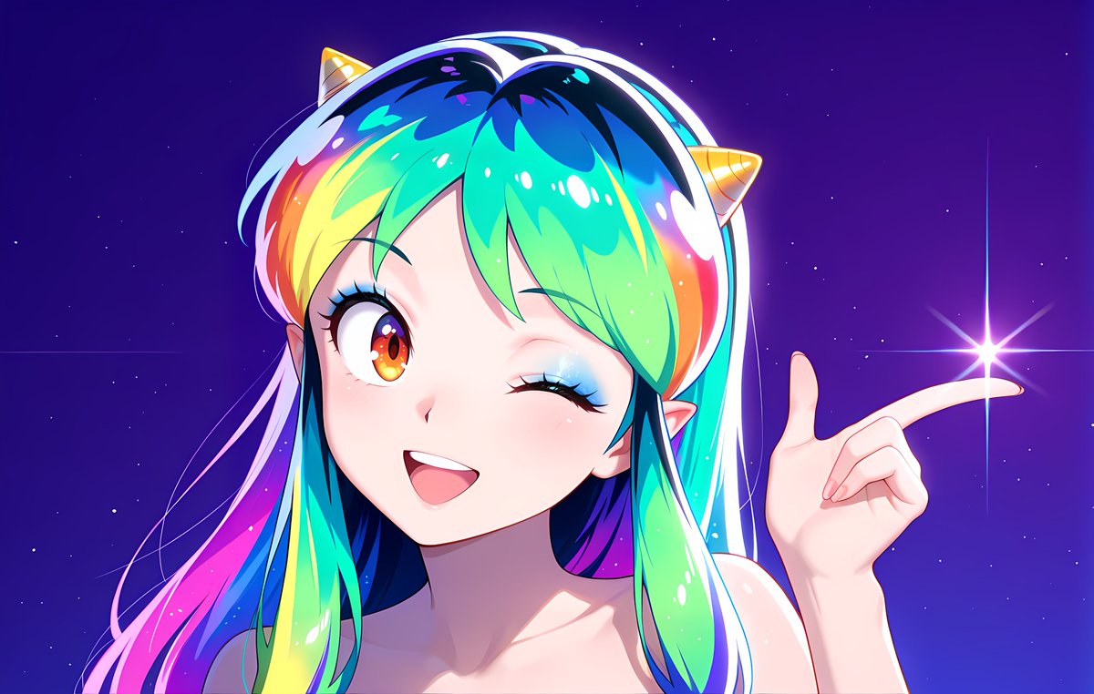 OP：アイウエ ラムちゃん応援！ 非公式 #AIart #AIイラスト︎ #Lum