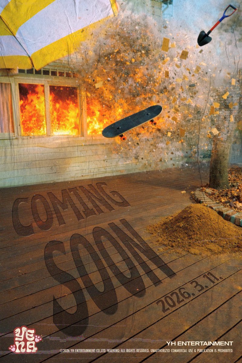 YENA(최예나)
5th Mini Album <LOVE CATCHER>

𝐂𝐎𝐌𝐈𝐍𝐆 𝐒𝐎𝐎𝐍

Release on
💿 2026.03.11 6PM (KST) 

#최예나 #예나 #YENA
#LOVE_CATCHER