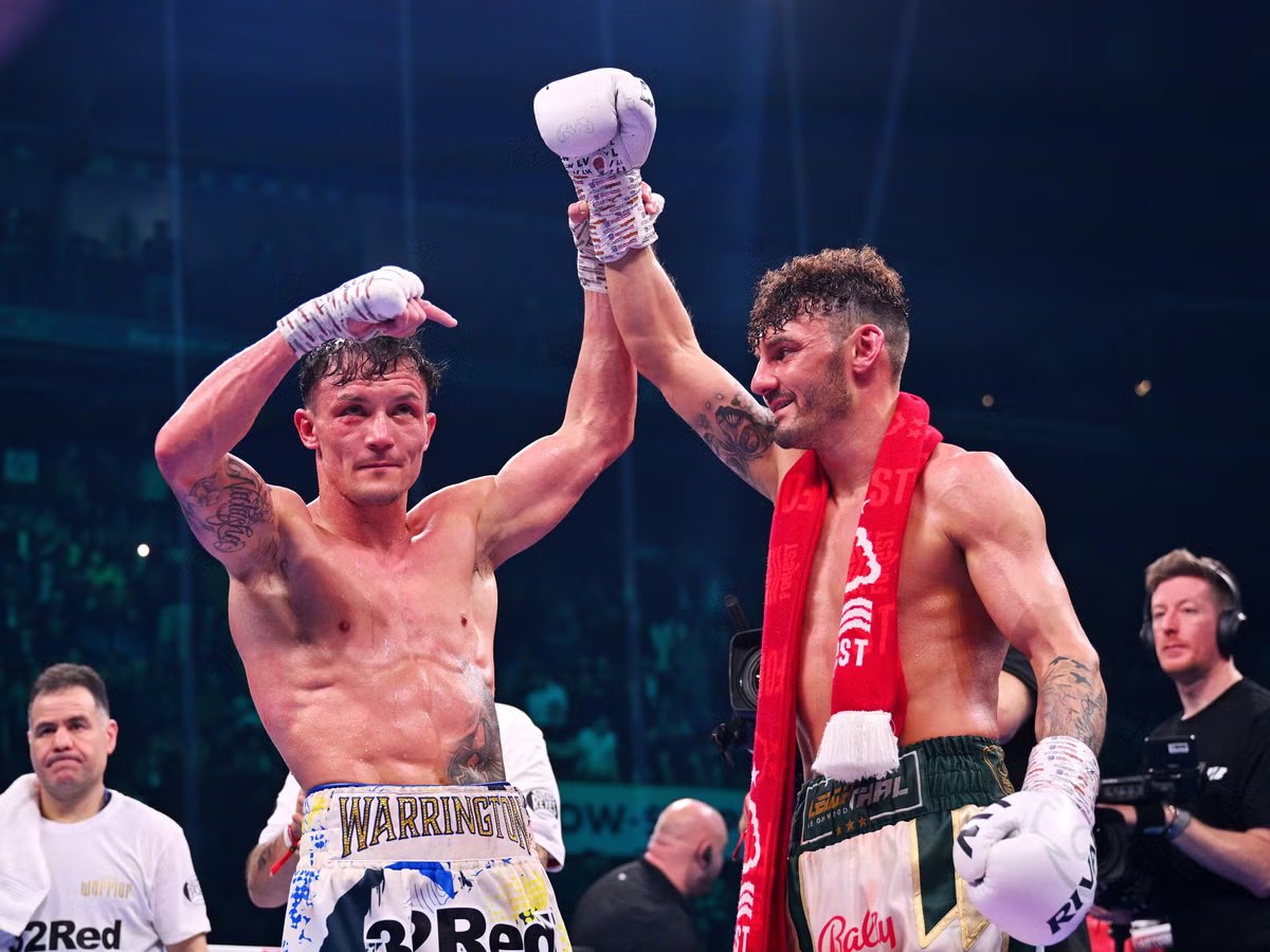 LameliaPar93000's tweet image. Despite a difficult loss, Josh Warrington—the "Leeds Warrior"—remains grateful for the unwavering support of his traveling fans.
#JoshWarrington #WarriorSpirit #BoxingLife #NoRetreatNoSurrender #WarriorKeepGoing
Read more: wbxy.ink/cvLAH