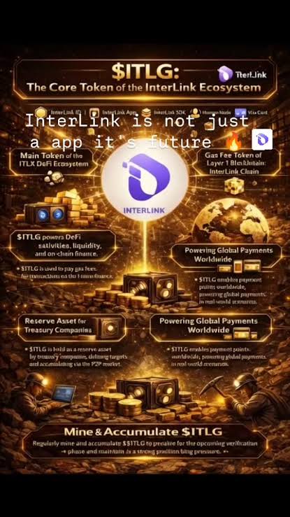 lova38359's tweet photo. Activate your account and earn ITLG tokens every day through simple mining.
#Interlink #ITLG #ITLX #ITL #InterLinkAmbassador
@C_Interlinklabs @kv_interlink @reina_itl @inter_link @itlx_defi
@arunaknowledge https://t.co/wXAr34JNAU