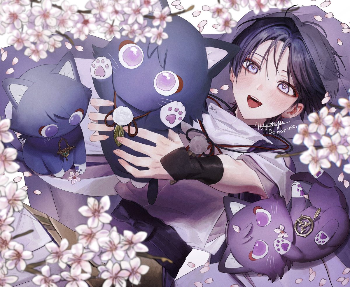 昔描いた猫の絵がこれしかない