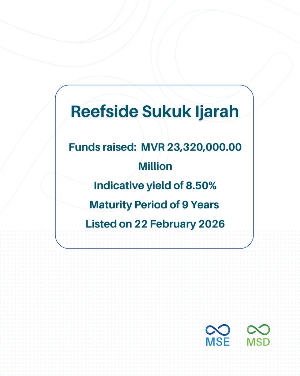 Maldives Stock Exchange tweet media