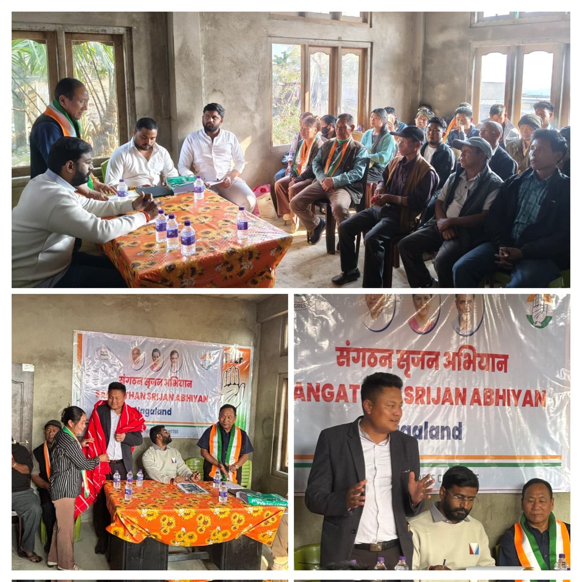 In continuation of Sangathan Srijan Abhiyan, an organizational meeting was held today (21 Feb 2026) at DCC Longleng Office.
Led by Venkat Balmoori, Hon’ble MLC, Telangana &amp; AICC Observer, and Meshenlo Kath, PCC Observer, with participation of DCC leaders, frontal wings, ACCC